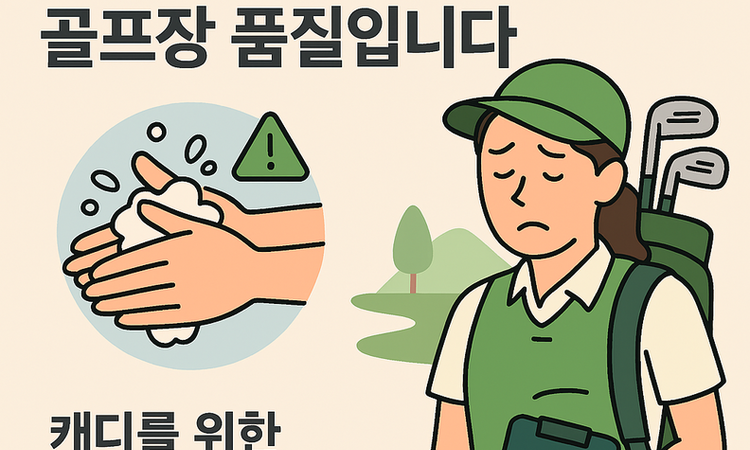 [포씨유 건강포커스] “여름엔 캐디의 건강이 골프장 품질입니다”