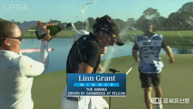 린 그랜트, '더 아니카 드리븐' 압도적 우승…투어 통산 2승 달성