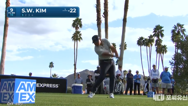 [PGA] ‘위기관리의 정석’ 김시우, 아메리칸 익스프레스 단독 선두 등극… 통산 5승 정조준