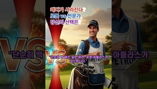 [유튜브] 캐디가 사라진다? 로봇 VS 전문가, 당신의 선택은?