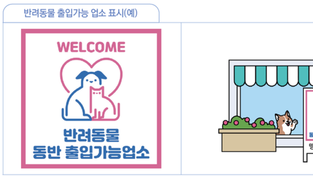 3월 1일부터 반려동물 출입 가능 음식점 위생·안전 기준 시행