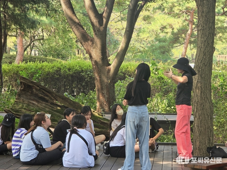 숲 체험 프로그램, 사진제공: 경기도