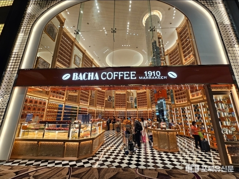 싱가포르 바샤커피 BACHA COFFEE 매장, 사진촬영 : 최수경 기자