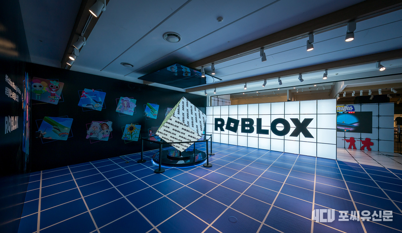 로블록스 팝업 전경, 사진제공: 로블록스