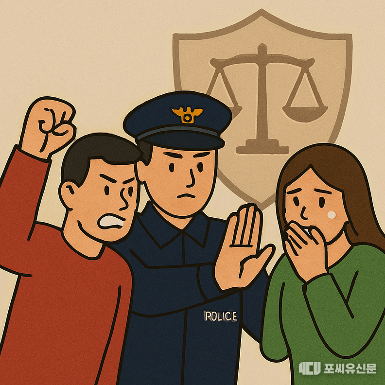 AI로 생성한 교제 폭력 이미지