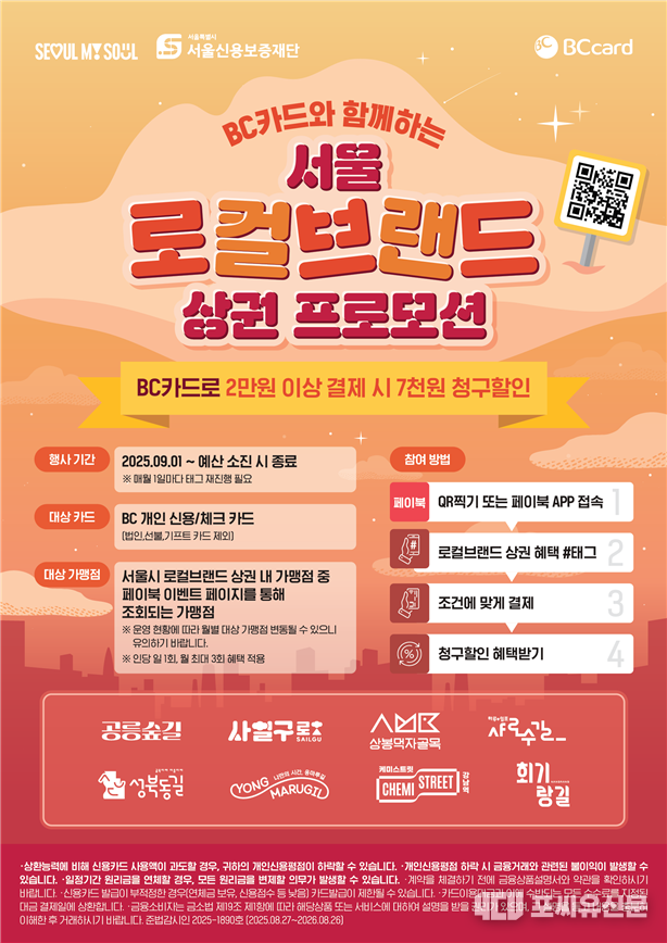 로컬브랜드 상권 프로모션, 자료제공: 서울시