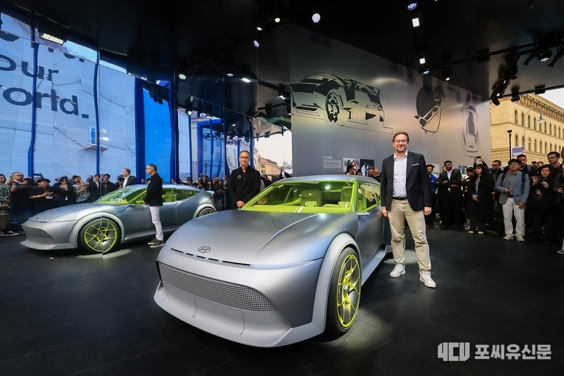 ‘IAA 모빌리티 2025’에 전시된 ‘콘셉트 쓰리’의 모습, 사진제공: 현대차