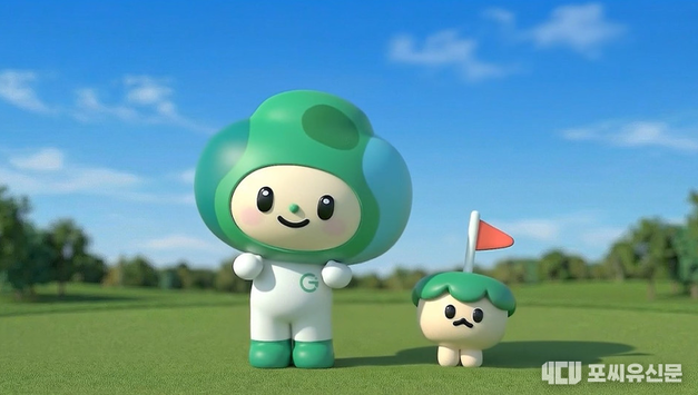 한국골프장경영협회, 공식 마스코트 '필뚜·성공이' 공개