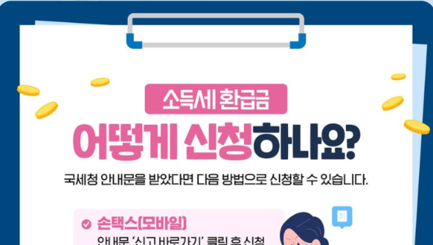 [포씨유신문 단독] "캐디님, 잠자는 환급금 찾아가세요!"… 국세청, 수수료 없는 직접 안내 시작