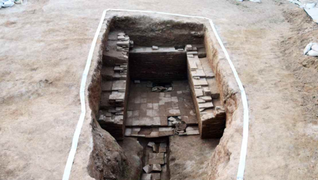 무령왕릉보다 앞서 제작된 공주 교촌리 벽돌무덤, 4세기 말 이전으로 확인