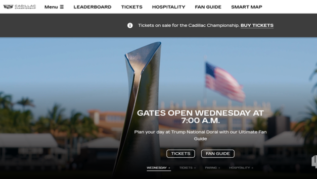 PGA 투어의 새로운 역사, ‘캐딜락 챔피언십’ 역사적 첫발… 김시우 ‘초대 챔피언’ 정조준